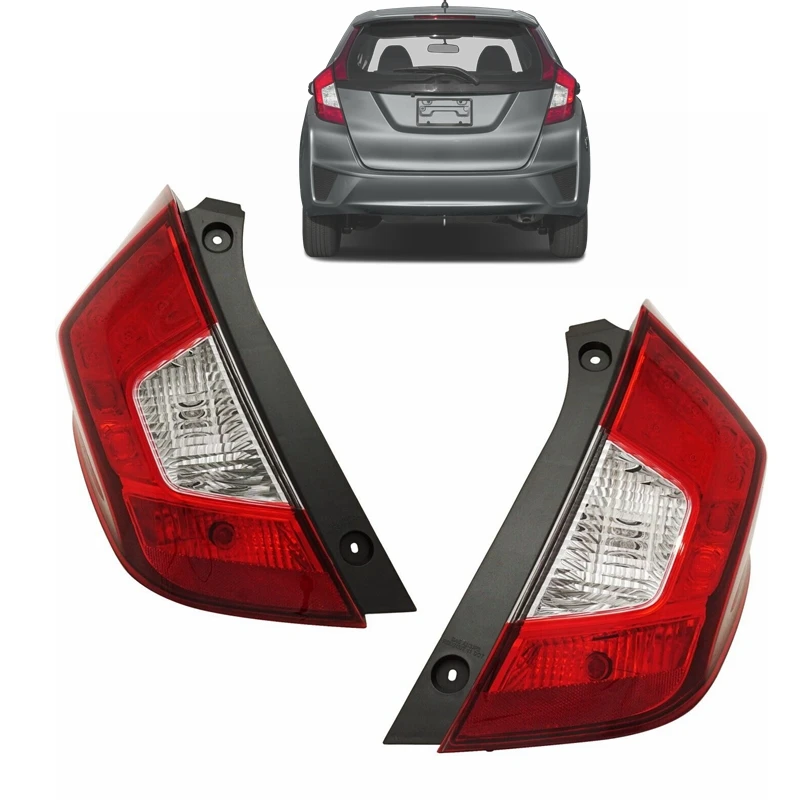 OEM auto parts outer inner side left right tail light kit halogen tail lamp for Honda Fit 2014 2019 2015 2016 2017 2018 2020 GK5