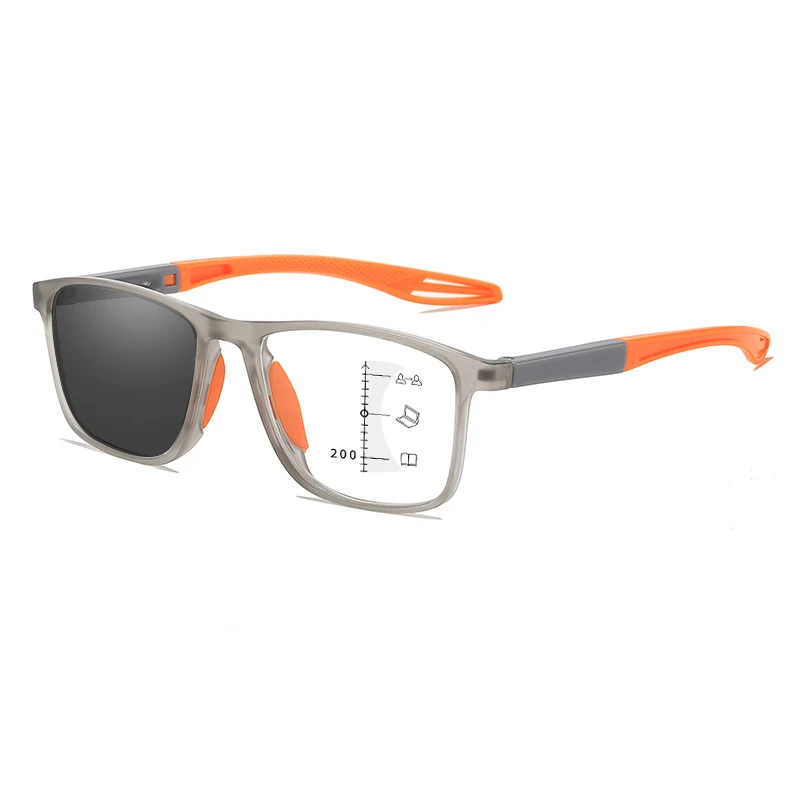 Progressive Photochromic Reading Glasses Spring Hinge Computer Sunglasses Anti Blue Light Reading Glasses