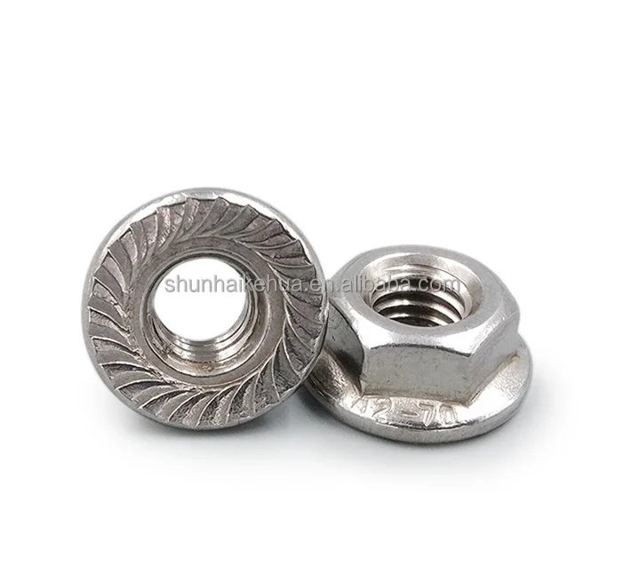 Sus304 M7 Stainless Locking Flange Nut Buy M16 Flange Nuts,Flange Nut,M16 Flange Nuts Product