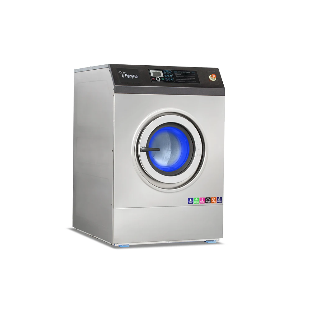 Industrial Stainless Steel Automatic 25KG Laundry Washing Machine Lavadora Indusdtrial details