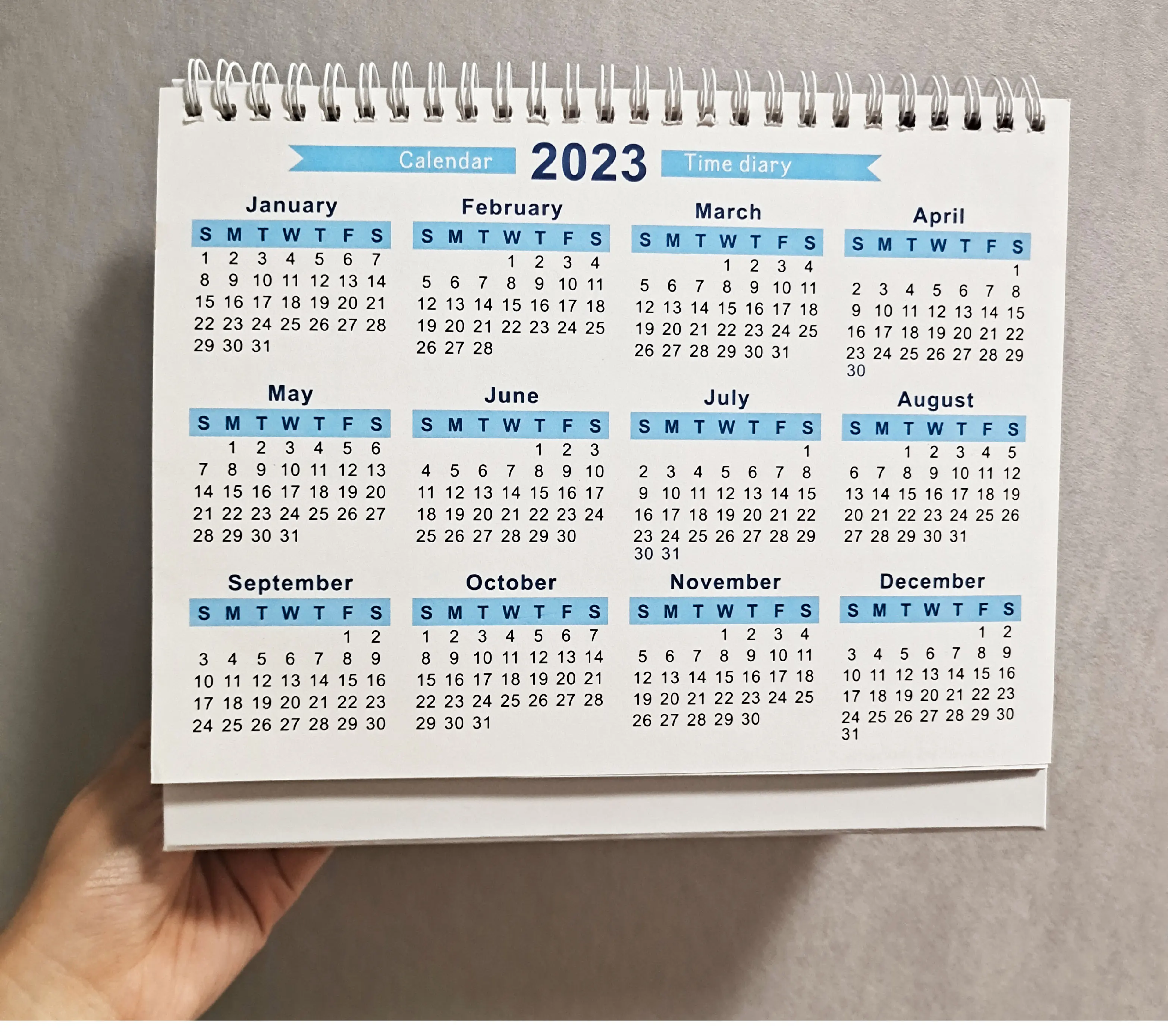 Uptodate 2022 Printing Table Calendars Spiral Binding Daily Monthly Weekly Office School Desk Calendar - Buy Wholesale Fashion Custom Printing Creative Design Desk Table Paper 2022 Calendar,New Arrival Hot Sale 2022 Custom