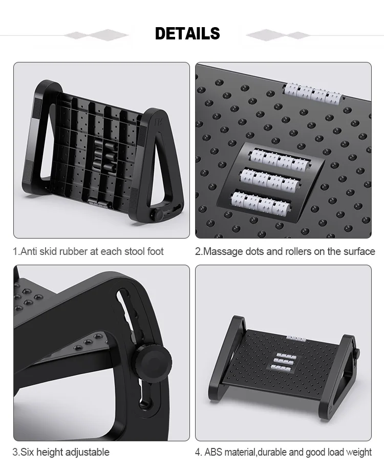 Ergonomic Foot Rest Under Desk - Image 2