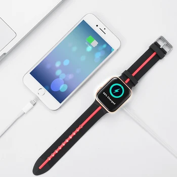 New developed quality high wireless charger usb to iphone cable for smart watch charger magnetic