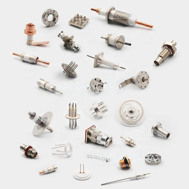 100kv Vacuum Power Feedthrough with CF Flange