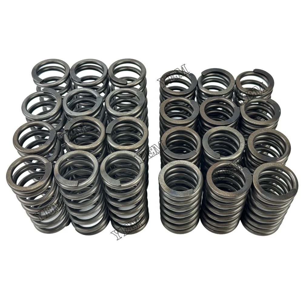 Intake and Exhaust Valve Springs 3932453 3925667 Fit for Komatsu 6D102 Engine
