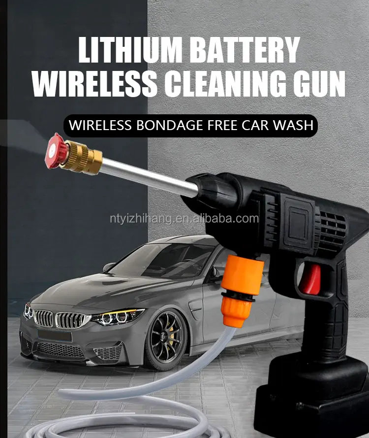 Ascw40 Portable Powerful High Pressure Car Washer 24v Lithium Cordless