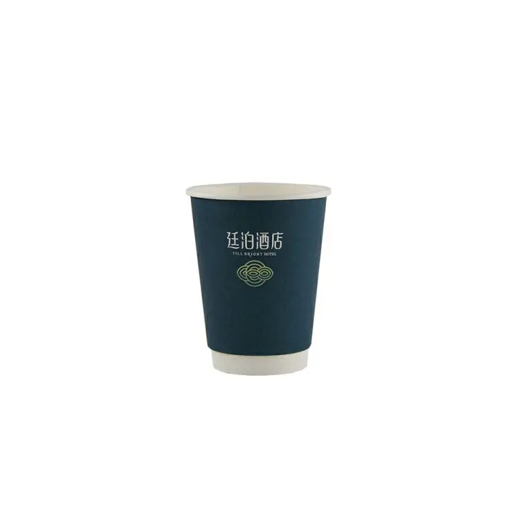 Custom Flexo Printing Compostable Single Wall Paper Cup For Milkshake –  Fastfoodpak