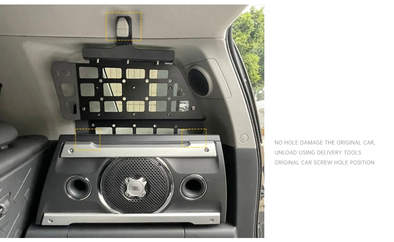 New Trunk Storage Rack for Toyota FJ Cruiser Side Window Rack Roof Rack ...