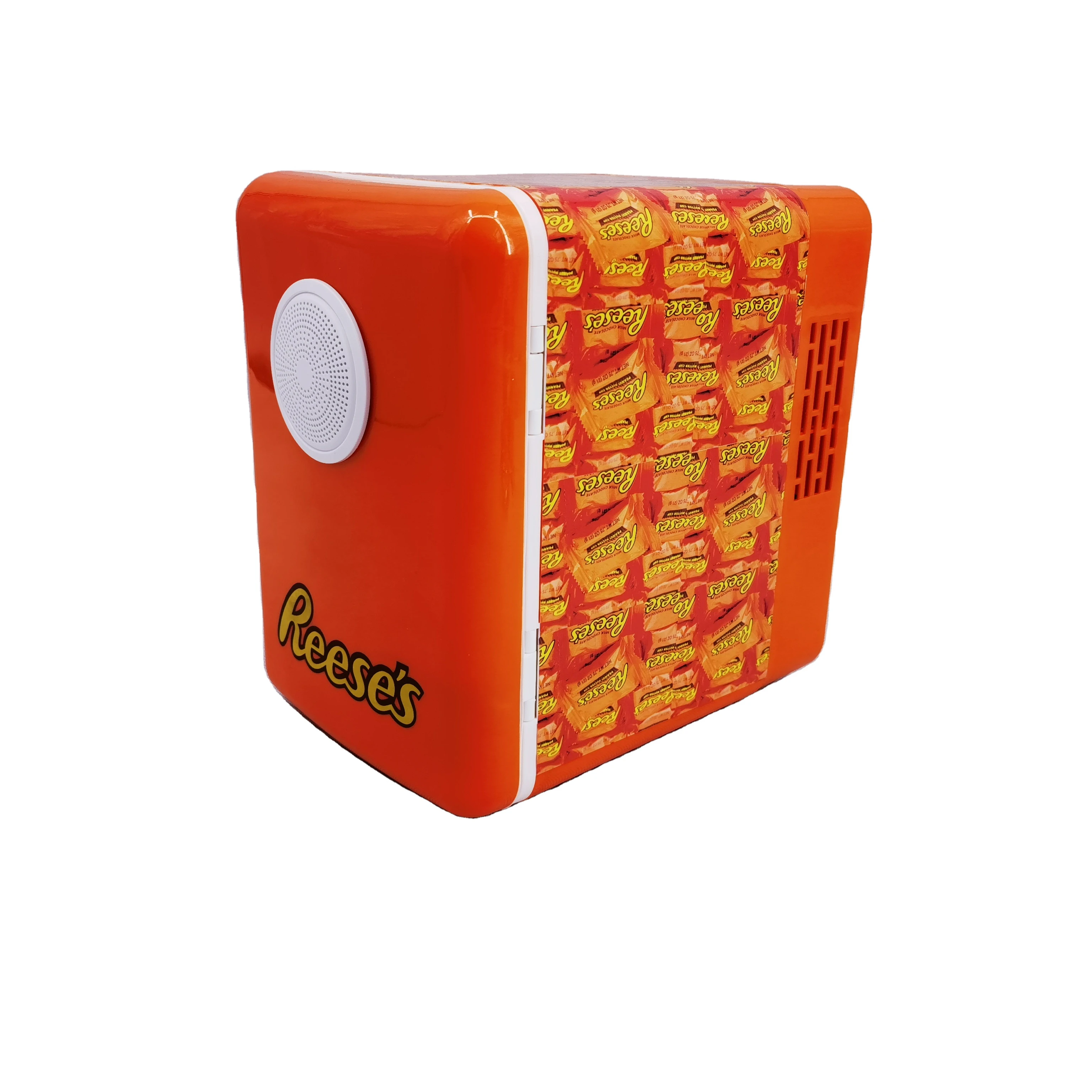 Full Color Wrap Printing Mini Bluetooth Speaker Fridge and Refrigerator for Medicine Beauty Foods Beverages Baby Milk Storage