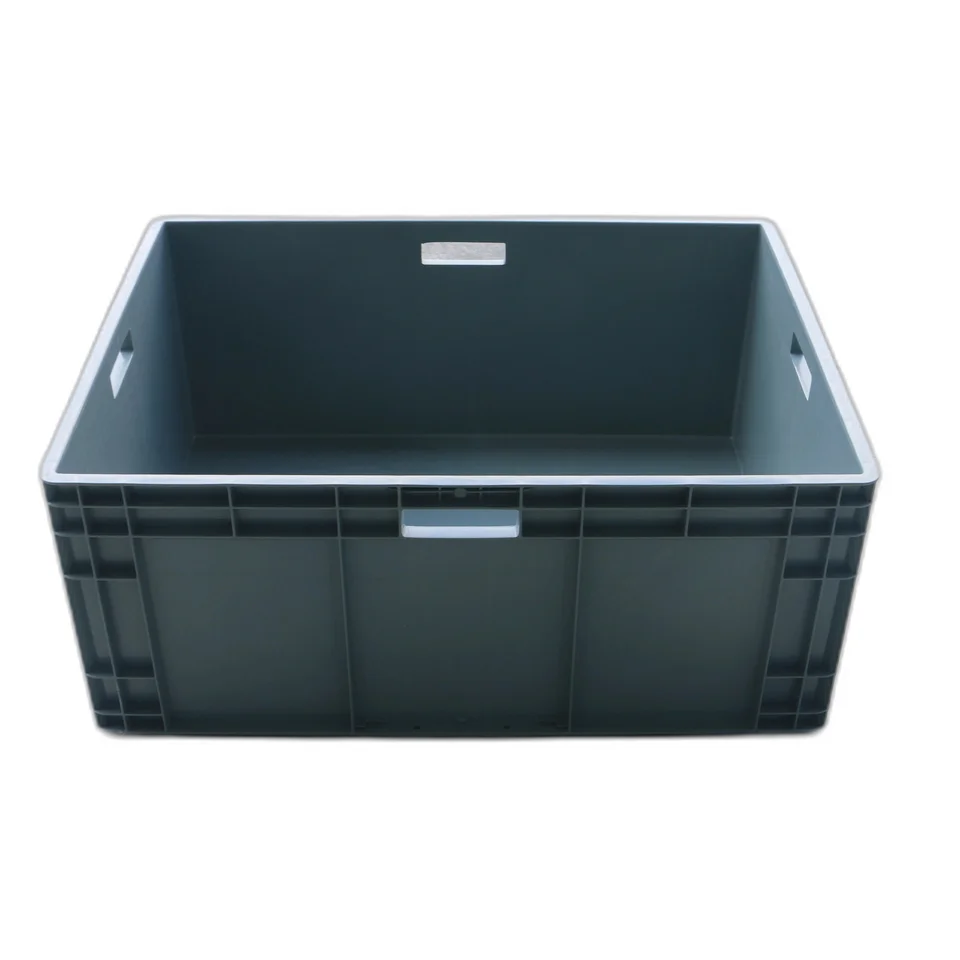 NEXARA EU 8633 Tough PP Material Logistics Crates Anti-Fall and Secure for Safe Transportation Protecting Your Goods