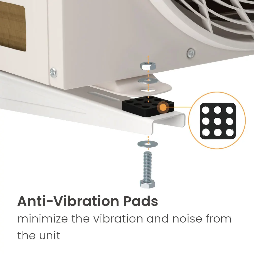 Heavy Duty Air Conditioner Mount Weatherproof Foldable Adjustable