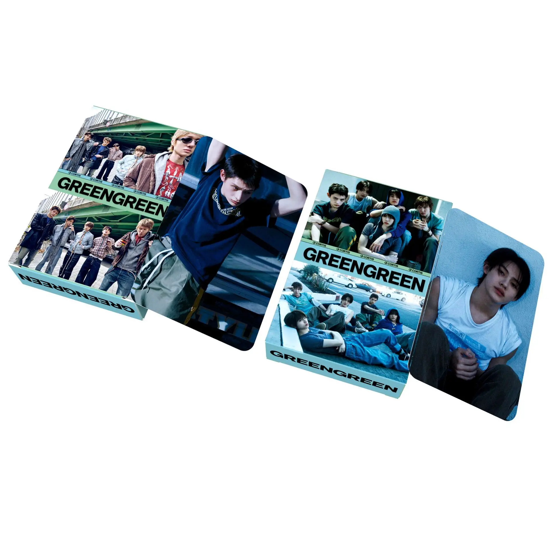 55Pcs/Set Kpop Cortis Korean Style Lomo Cards KEONHO SEONGHYEON 