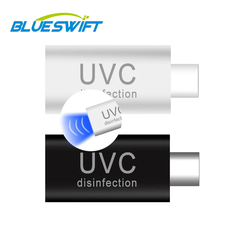 Мини USB телефон UVC LED стерилизующий свет портативная ультрафиолетовая Gemicidal лампа для IOS Android телефонов