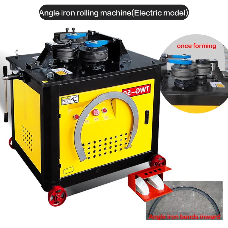 Semi-automatic Electric Arc Bending Machine for Pipesquare Tube and Tube Rebar U-bar Angle Iron Arc Bending Machine