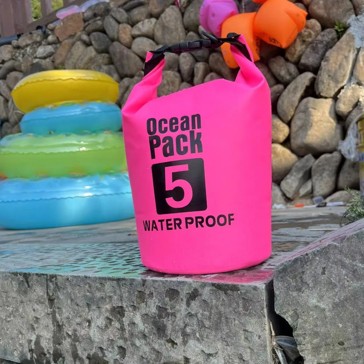 Lot De 5 Sacs étanches 1.5L à 6L - Parfaits Pour Sports Nautiques, Randonnée Et Camping
