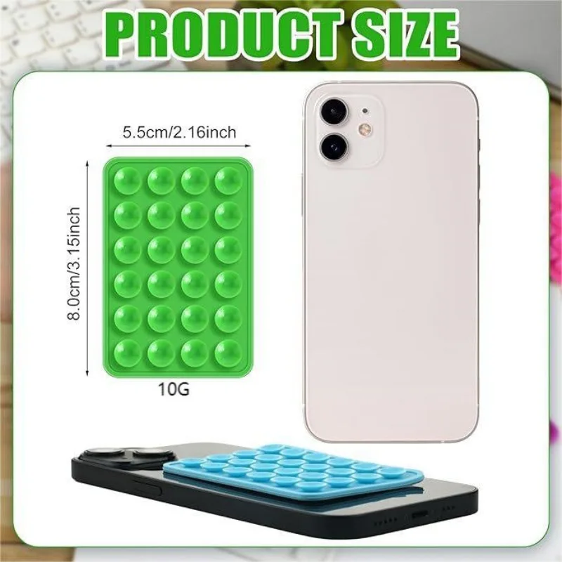 Custom New Silicone Suction Phone Case - Adhesive Mount Custom New Silicone Suction Phone Case - Adhesive Mount