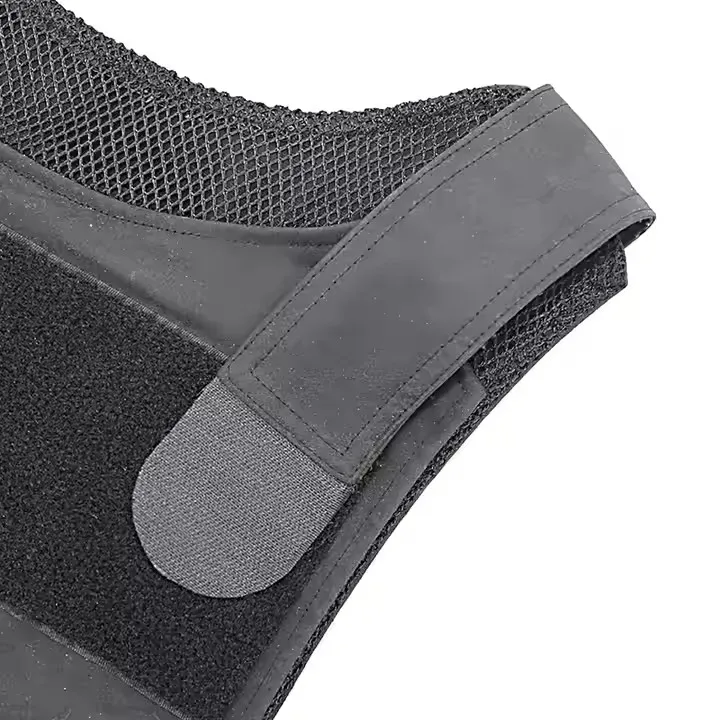 Μαύρο ρυθμιζόμενο μέγεθος Ασφάλεια Αδιάβροχο μαχαίρι Τακτικό Προστατευτικό γιλέκο για άνδρες 5