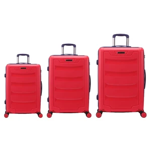 New Unisex Customized 20"/24"/28" Size PP Soft Side Luggage Set Newest  Aluminium Travel Suitcases Sets for Going Out to Travel