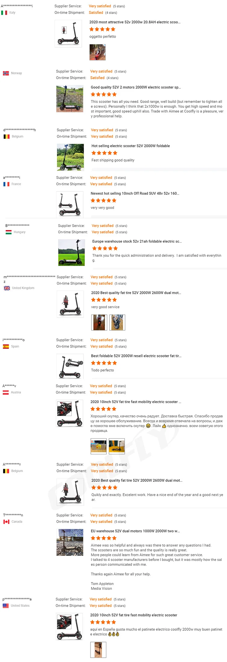 Modern style 52V 60V 2000W 2600watts dual motor foldable 2 wheel long range electric scooter for adult European warehouse