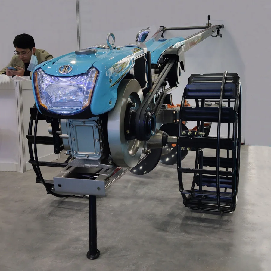 Two Wheel Hand Walking Tractor With Tiller for Cultivator