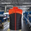 Orange and black splicing