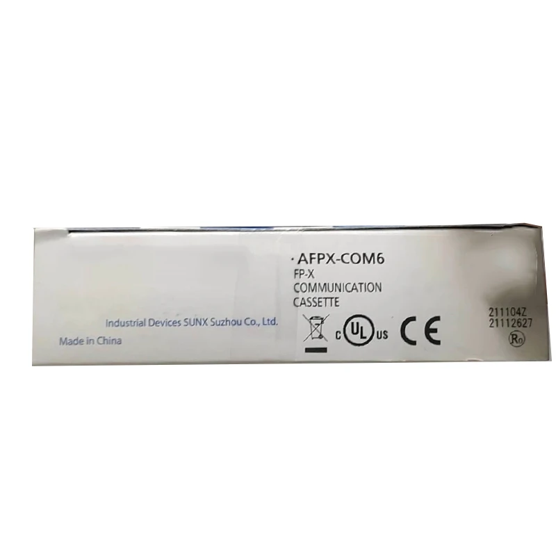 New Original AFPX‑COM6 PLC Communication Module, AFPX SeriesIt is a communication expansion module for AFPX‑series PLCs in industrial automation, supporting serial communication with stable data transmission and strong anti‑interference capability.