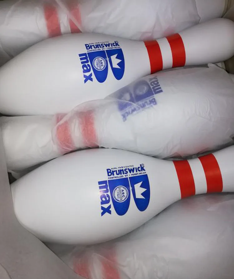 Brunswick Bowling Pins Professional Bowling Pins Wooden Bowling Pins