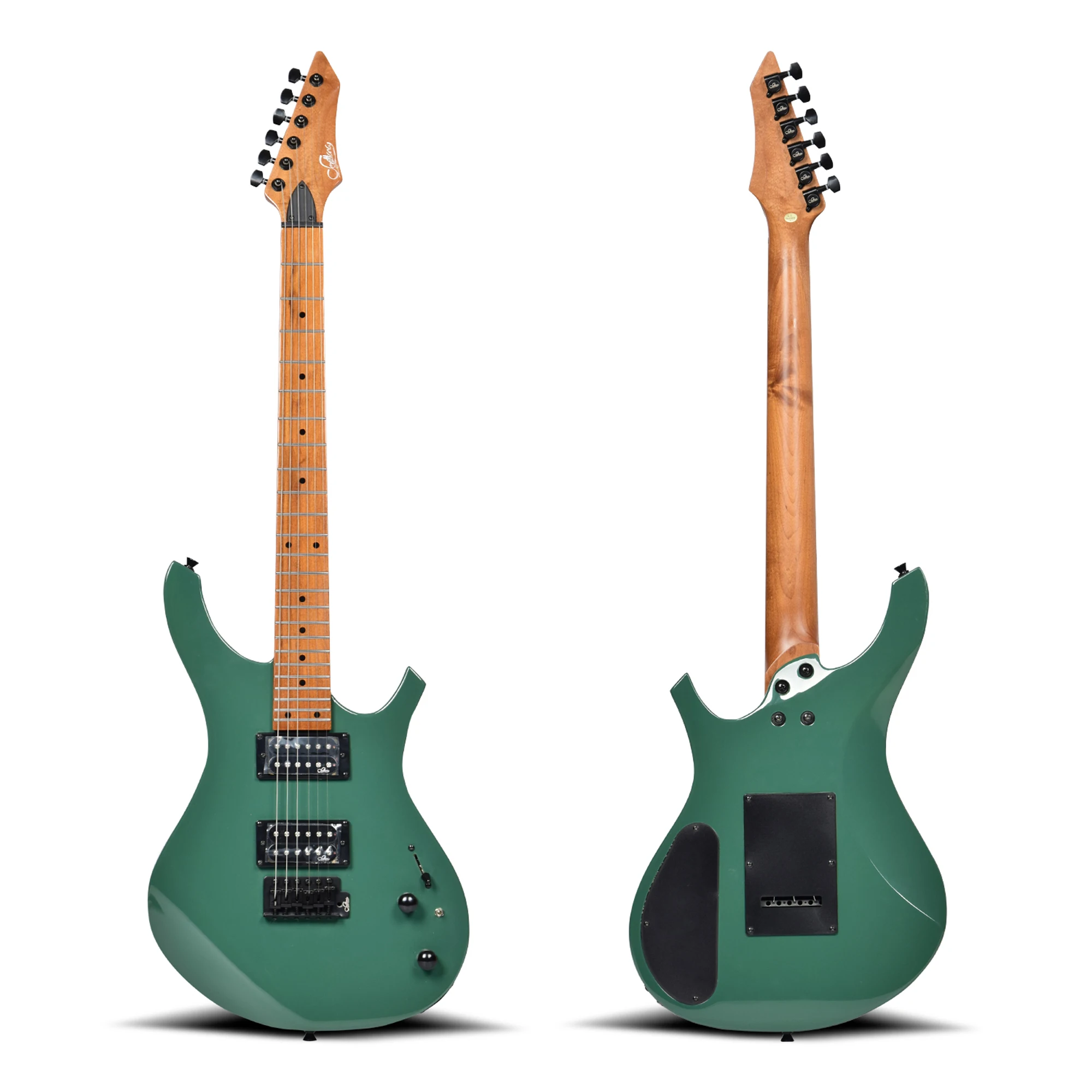 Sevillanas Instruments Sevillana Electric Guitar - High-Gloss Finish & Maple Fingerboard