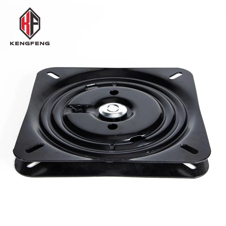 Основание стула оборудования 360 градусов память возврата сверхмощный поворотный пластина 10 дюймов табурет металлический автоматический возврат поворотная пластина