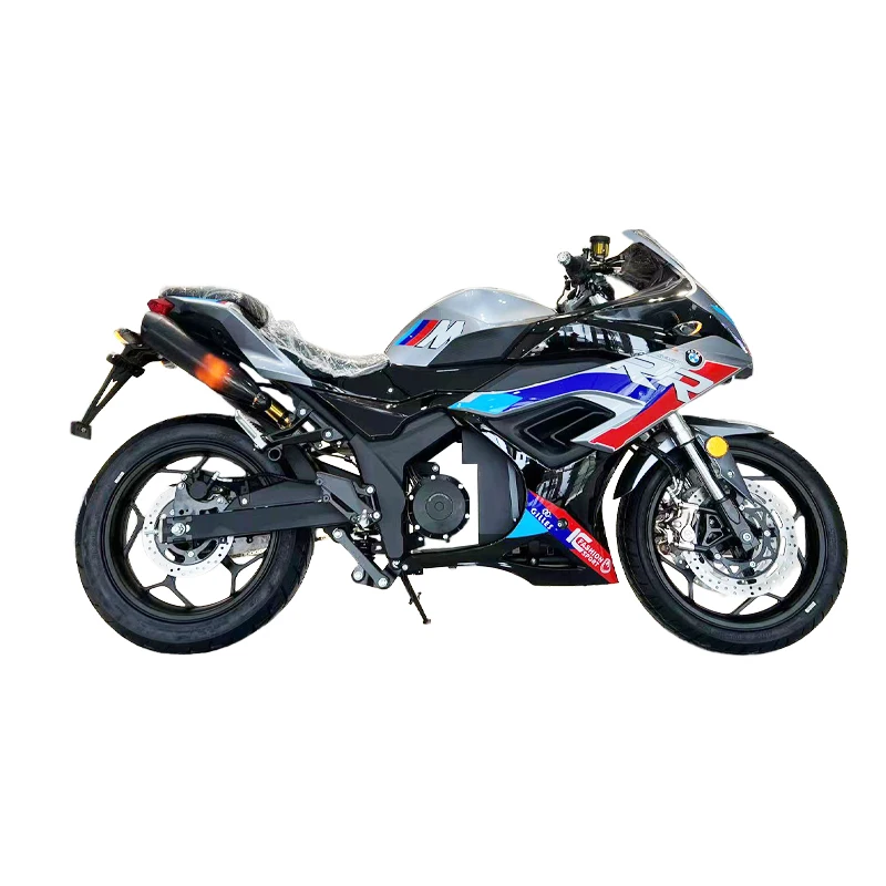 New Trend Cool Large Size Model 3000w Center Chain Motor Racing Electric Motorcycle with Removable Battery High Performance