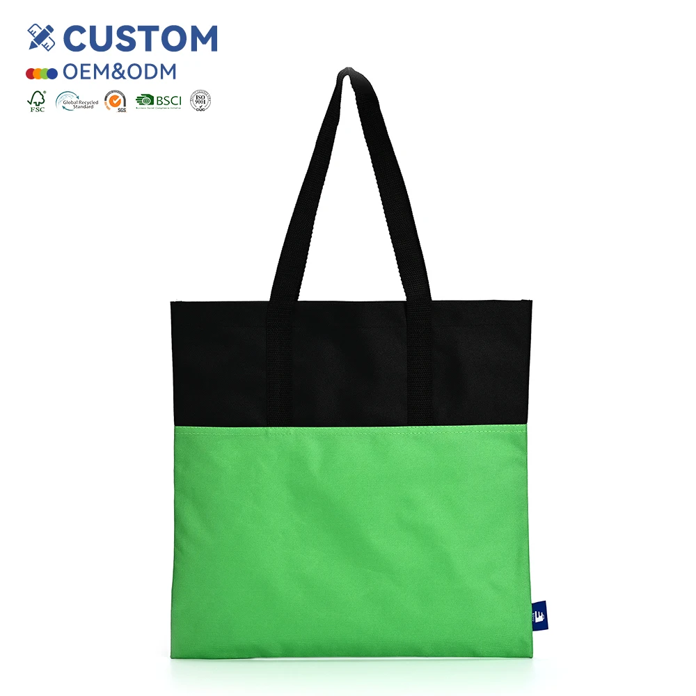 Customised Handle Backpack Bag Waterproof Polyester Nylon Handle Bag Custom for Daily Use and Shopping details