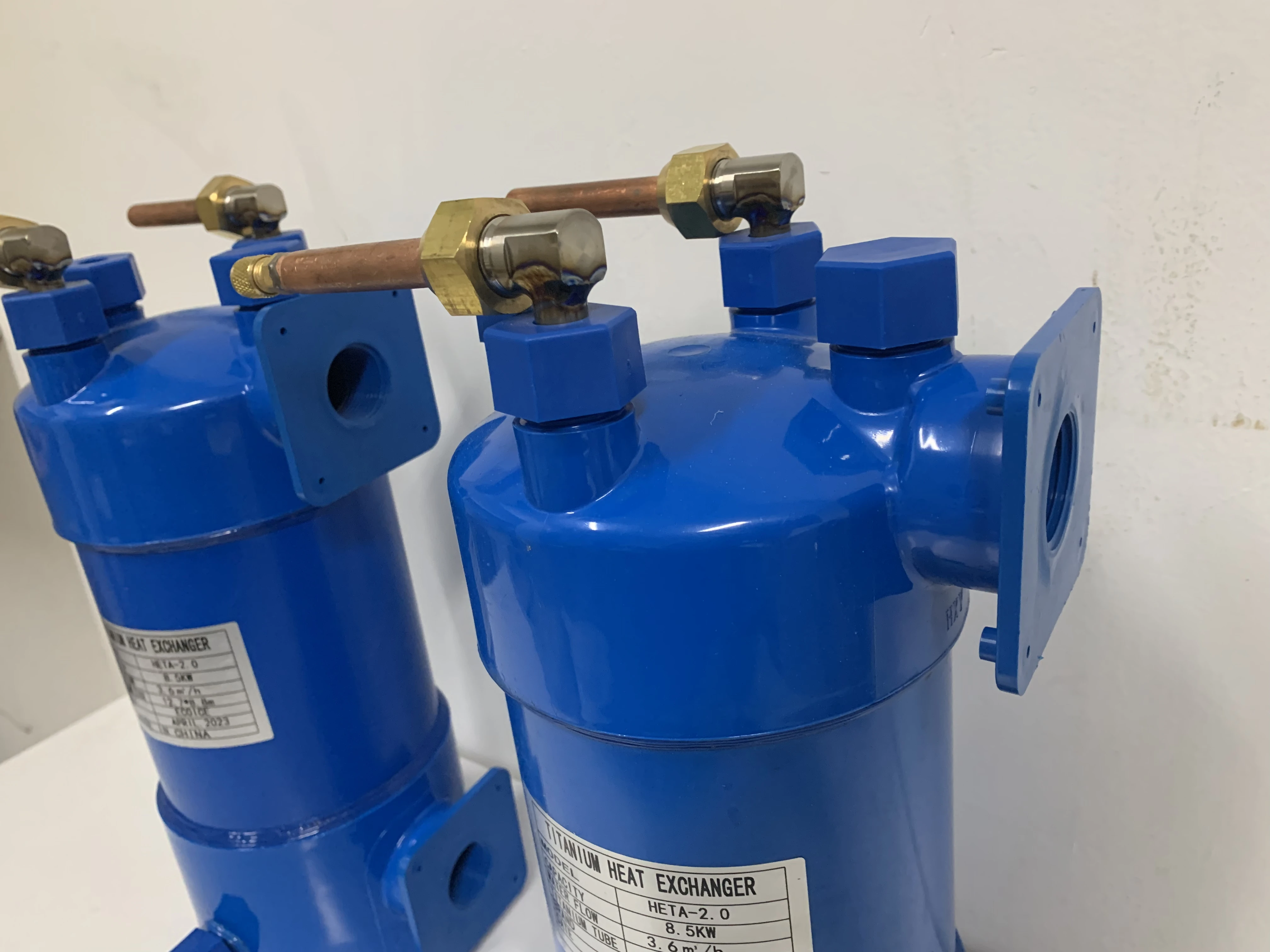 Heat Pumps Changzhou Vrcoolertech Titanium Heat Exchanger For