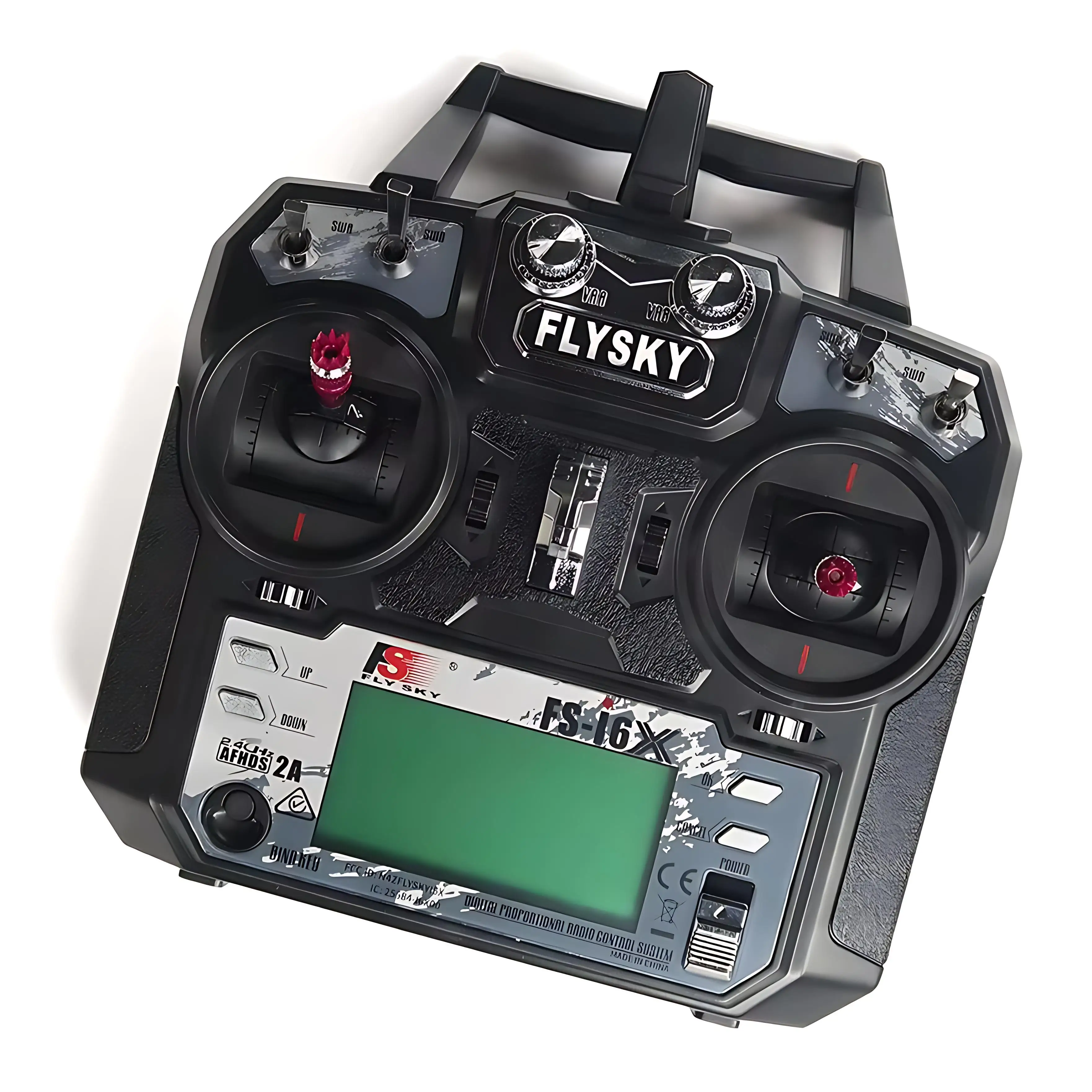 Set Trasmettitore E Ricevitore Flysky FS-iA6 AFHDS 2.4GHz 6CH Per Drone, Aereo RC