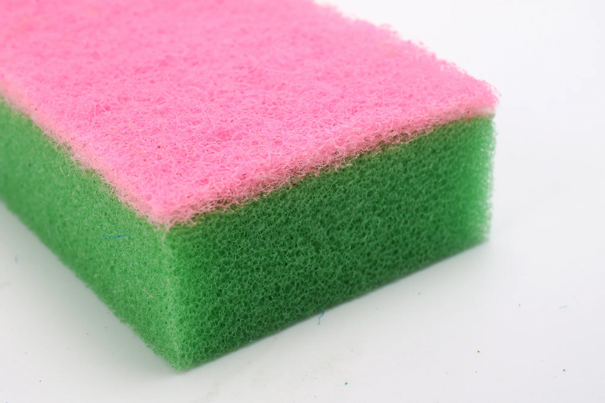 Factory Direct Sale Scrub Pad Scouring Roll Metal Heavy Duty Usage Sponge Green Kitchen Cleaning Brush
