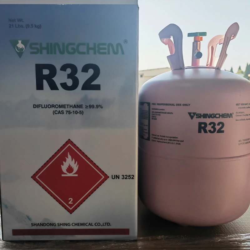 SHINGCHEM Difluoromethane R32 Refrigerant R32 Refrigerant Gas Price Refrigerant Gas R32 Refill