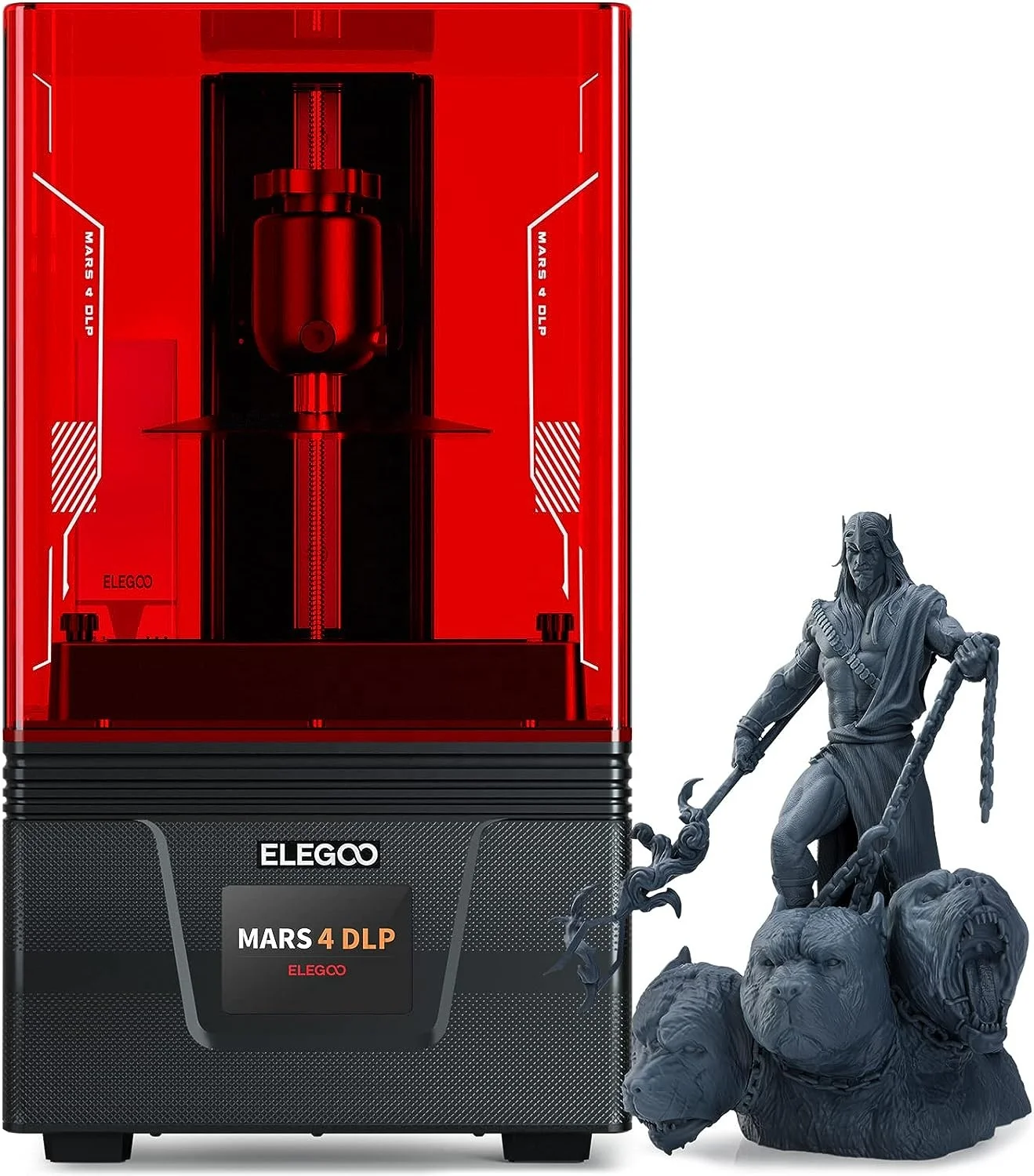 ELEGOO Mars 4 DLP 超静音デスクトップレジン3Dプリンター 1年保証