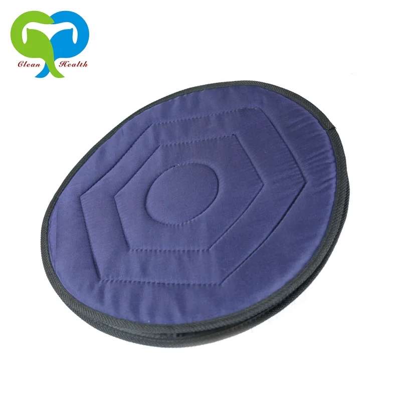 Черный мягкий удобный Ткань 360 градусов поворотное сиденье Подушка офисное кресло автомобиля