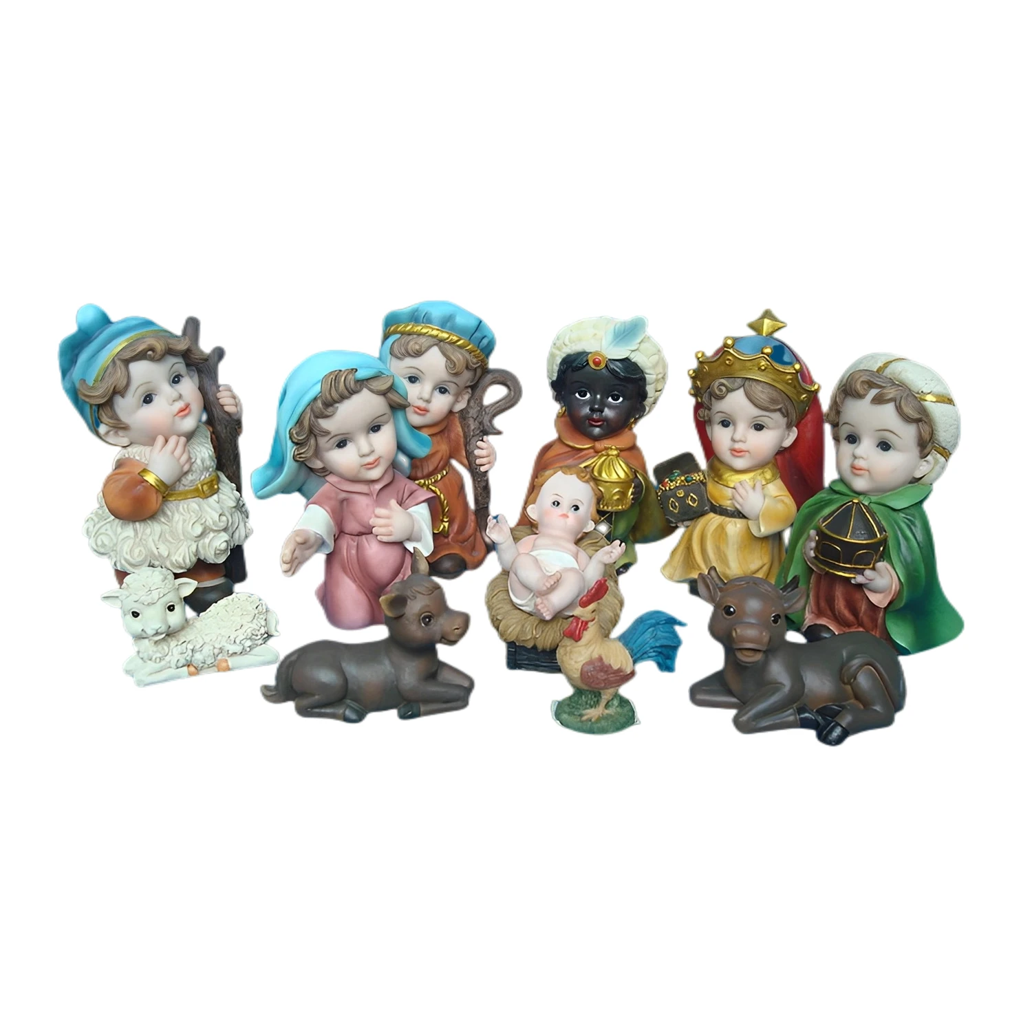 Large Life Size Christmas Figurines Outdoor 100cm Big Size Nativity ...