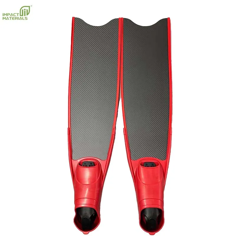 Snorkeling Flippers Full Foot Pocket Scuba Diving Fins Customized