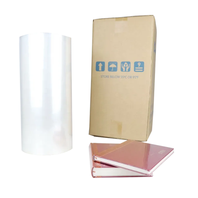 Single Wound PVC/PE Plastic Film Center Folded Polyolefin POF Shrink Wrap Soft Packaging Film for Industrial Use