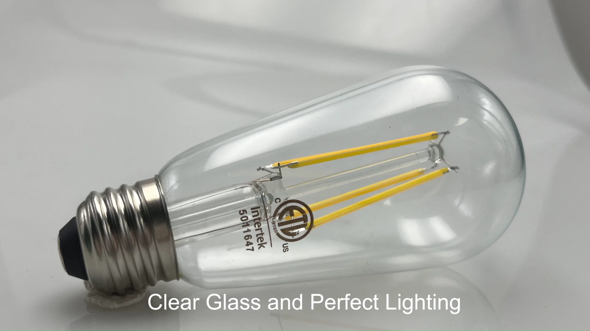 Jesled Hot Sales Indoor 4w 6w 8w Dimmable Led Edison Bulbs E27 E26 E14