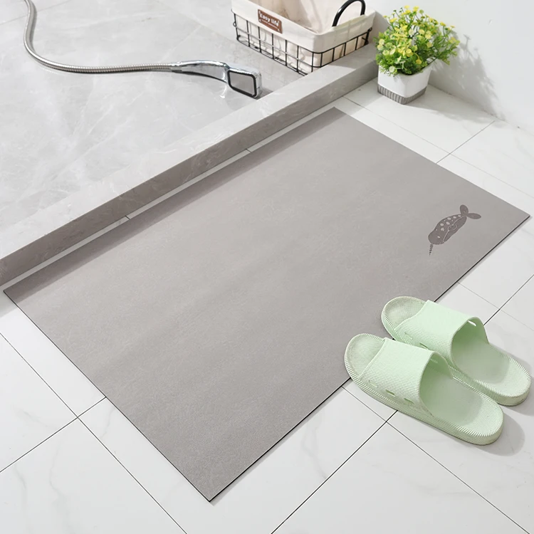 (Чакме) новая технология тканевый Быстросохнущий напольный коврик для ванной