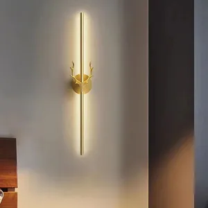 JACKSUN Modern Minimalist LED Indoor Wall Lamps High Quality Decorative Strip Iron Economically Priced for Home Hotel