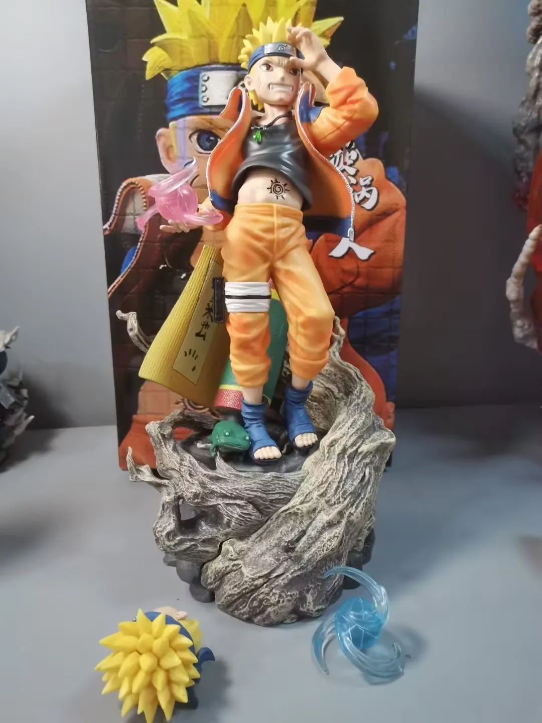 Shippuden Uzumaki Sasuke In Pvc Figura Anime Statua Modello Ispirato Ai