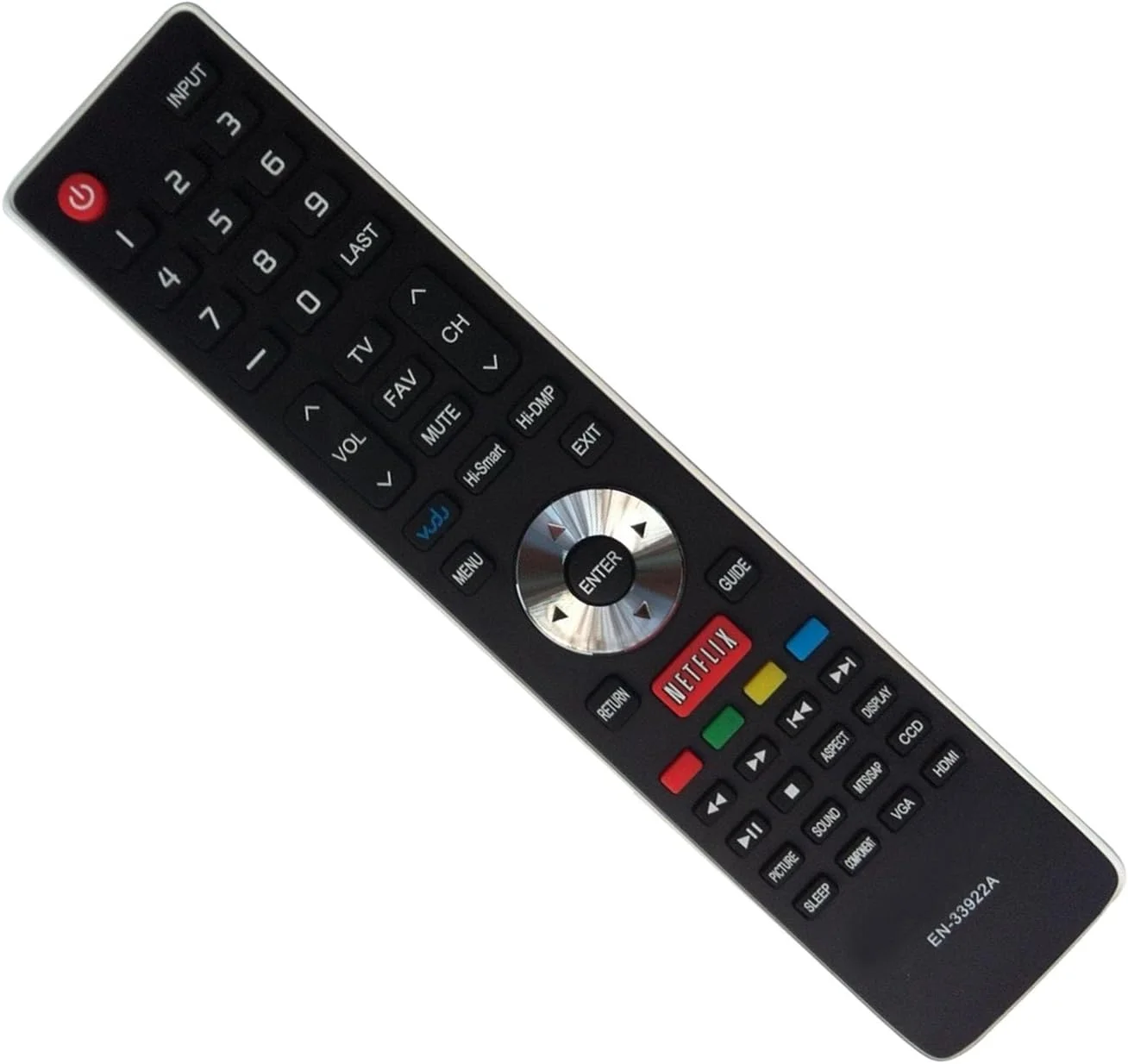 NEW Smart Internet TV REMOTE Control EN-33922A for Hisense Smart ...