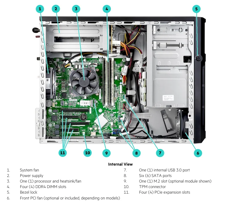 HPE ProLiant ML30 Gen10 used ml 30 g10 with Xeon E-2224 4sff Tower Server with Lower Price