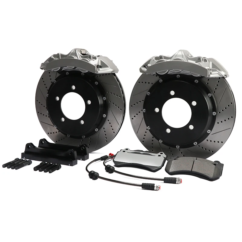Modified Accessories Wheel Brake Kits Disc Rotors 6 Pots Brakes For Volkswagen Golf 4 / 5 / 6 / 7