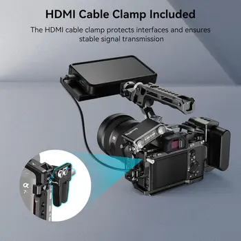SmallRig A7 III / A7R III Camera Cage Kit for Sony Alpha 7 III/Alpha 7R III, Full Cage with Top Handle for ARRI and Cable Clamp product image