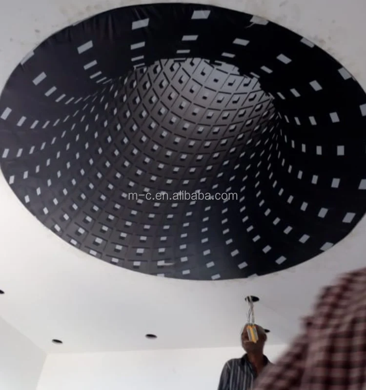 3D black hole ceiling