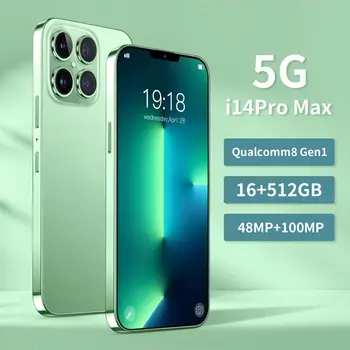 Global Version 2023 New I14 Pro Max 6.8 Inch Smartphones 16gb+1tb 8000mah  4g/5g Network Unlock Cell Phone Dual Sim Android Phone - Telephones -  AliExpress